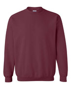 Gildan 18000, Unisex Heavy Blend Crewneck Sweatshirt, Maroon