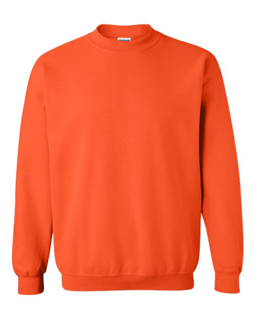 Gildan 18000, Unisex Heavy Blend Crewneck Sweatshirt, Orange