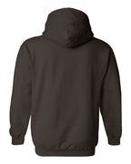 Gildan 18500, Unisex Heavy Blend Hooded Sweatshirt, Dark Chocolate