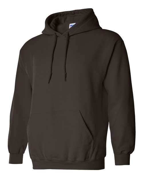 Gildan 18500, Unisex Heavy Blend Hooded Sweatshirt, Dark Chocolate