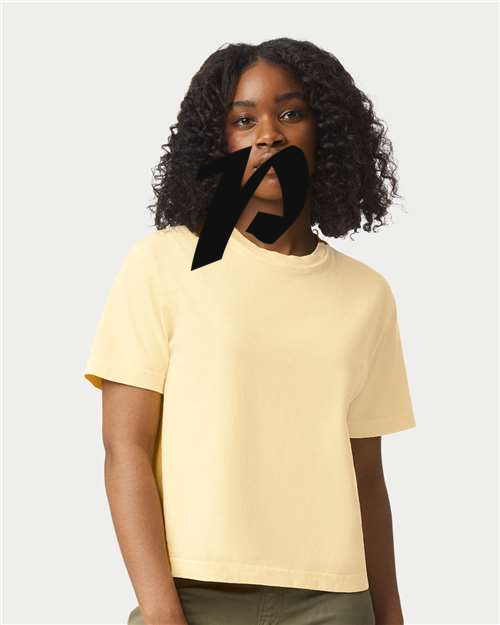 Alphabet P T-Shirt 9 inch calligraphy Black ink, Butter