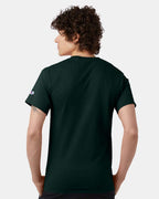 Champion T425, Unisex Classic T-shirt, Dark Green