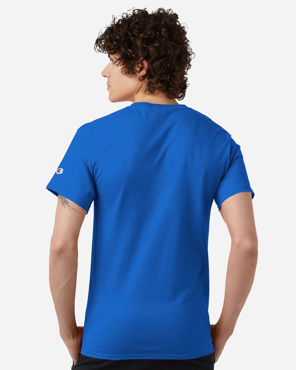 Champion T425, Unisex Classic T-shirt, Royal Blue