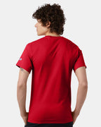 Champion T425, Unisex Classic T-shirt, Red