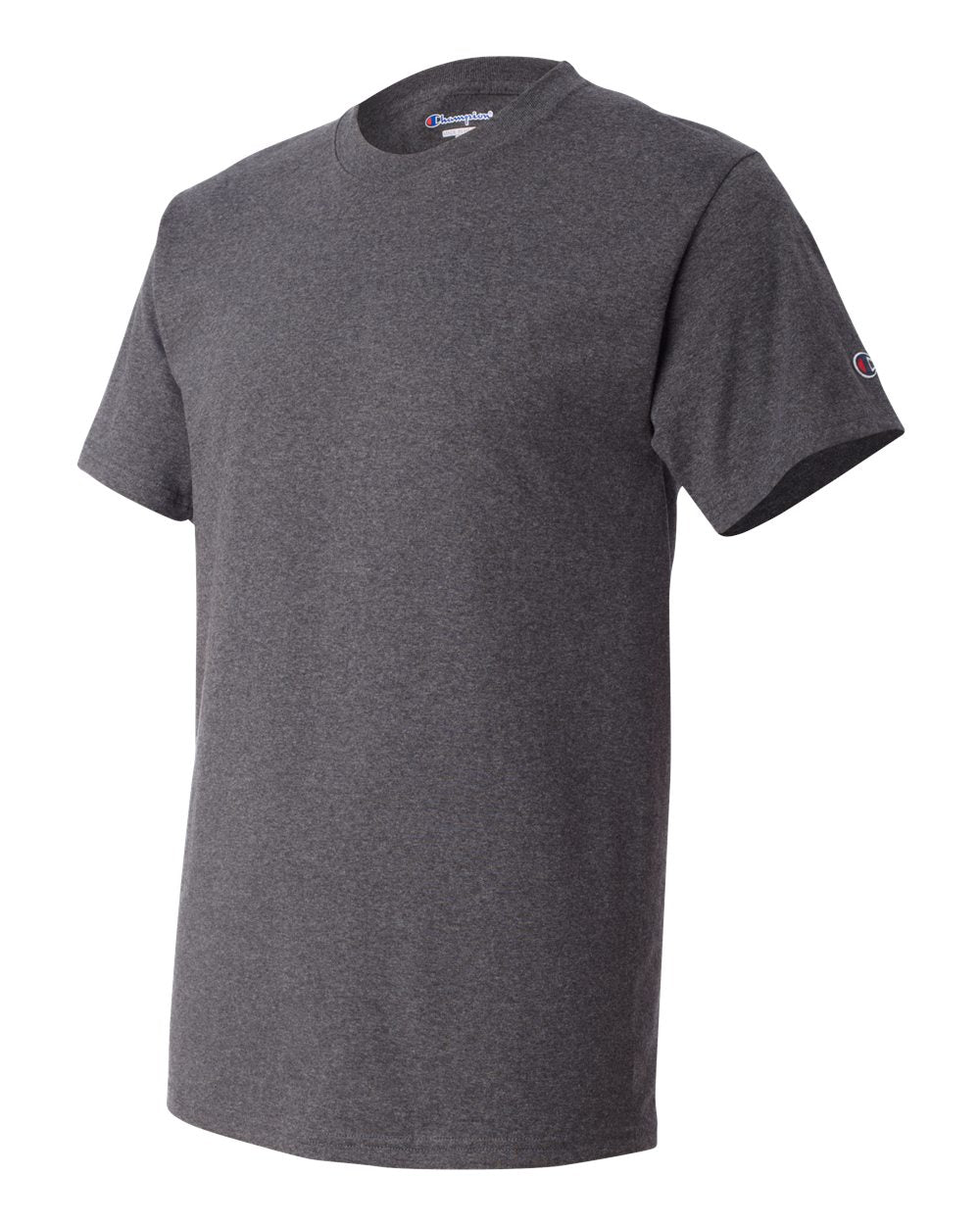 Champion T425, Unisex Classic T-shirt, Charcoal Heather