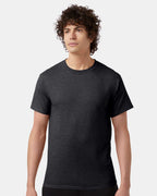 Champion T425, Unisex Classic T-shirt, Charcoal Heather