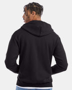 Champion S800, Unisex Powerblend Full-zip Hooded Sweatshirt, Black