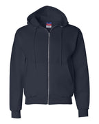 Champion S800, Unisex Powerblend Full-zip Hooded Sweatshirt, Navy