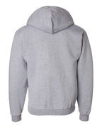 Champion S800, Unisex Powerblend Full-zip Hooded Sweatshirt, Light Steel
