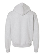 Champion S800, Unisex Powerblend Full-zip Hooded Sweatshirt, Silver Grey