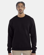 Champion S600, Unisex Powerblend Crewneck Sweatshirt, Black
