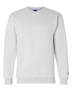 Champion S600, Unisex Powerblend Crewneck Sweatshirt, White