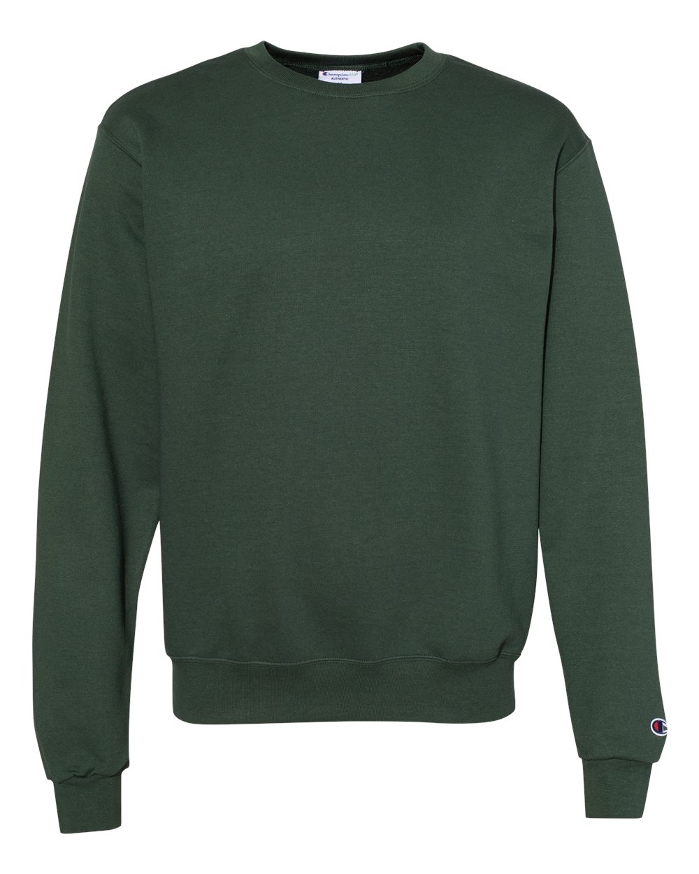 Champion S600, Unisex Powerblend Crewneck Sweatshirt, Dark Green