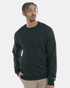 Champion S600, Unisex Powerblend Crewneck Sweatshirt, Dark Green