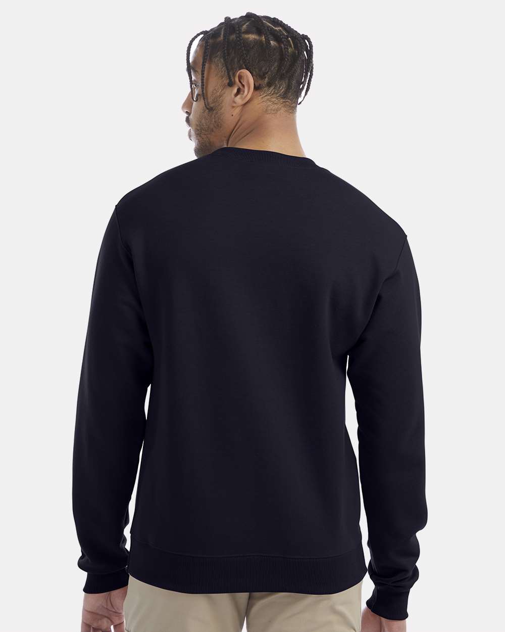Champion S600, Unisex Powerblend Crewneck Sweatshirt, Navy