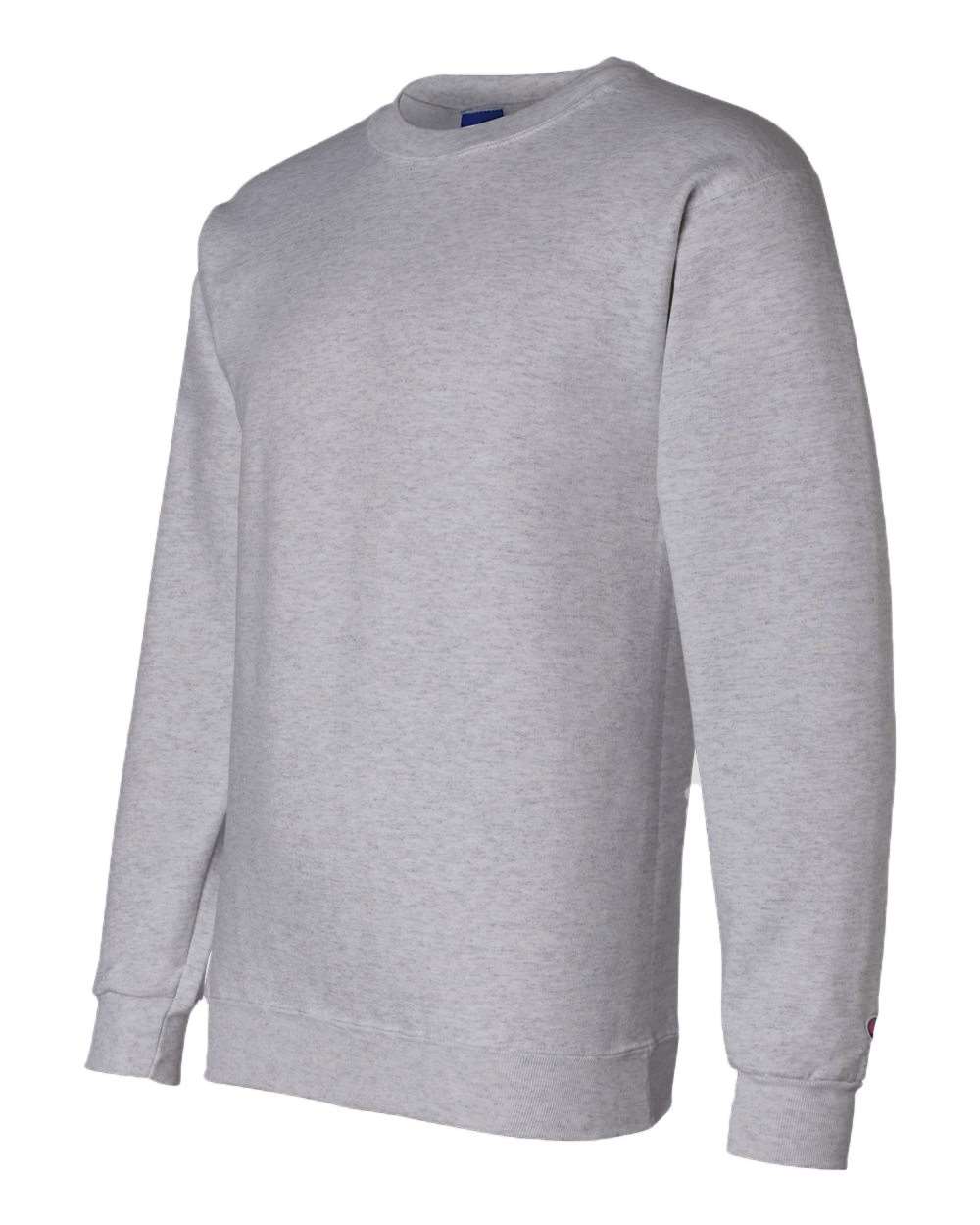 Champion S600, Unisex Powerblend Crewneck Sweatshirt, Light Steel