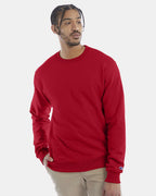 Champion S600, Unisex Powerblend Crewneck Sweatshirt, Scarlet