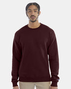 Champion S600, Unisex Powerblend Crewneck Sweatshirt, Maroon