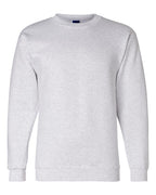 Champion S600, Unisex Powerblend Crewneck Sweatshirt, Silver Grey