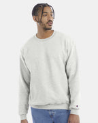 Champion S600, Unisex Powerblend Crewneck Sweatshirt, Silver Grey