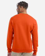 Champion S600, Unisex Powerblend Crewneck Sweatshirt, Orange
