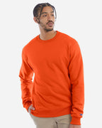 Champion S600, Unisex Powerblend Crewneck Sweatshirt, Orange