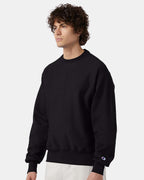 Champion S149, Unisex Reverse Weave Crewneck Sweatshirt, Black