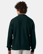 Champion S149, Unisex Reverse Weave Crewneck Sweatshirt, Dark Green