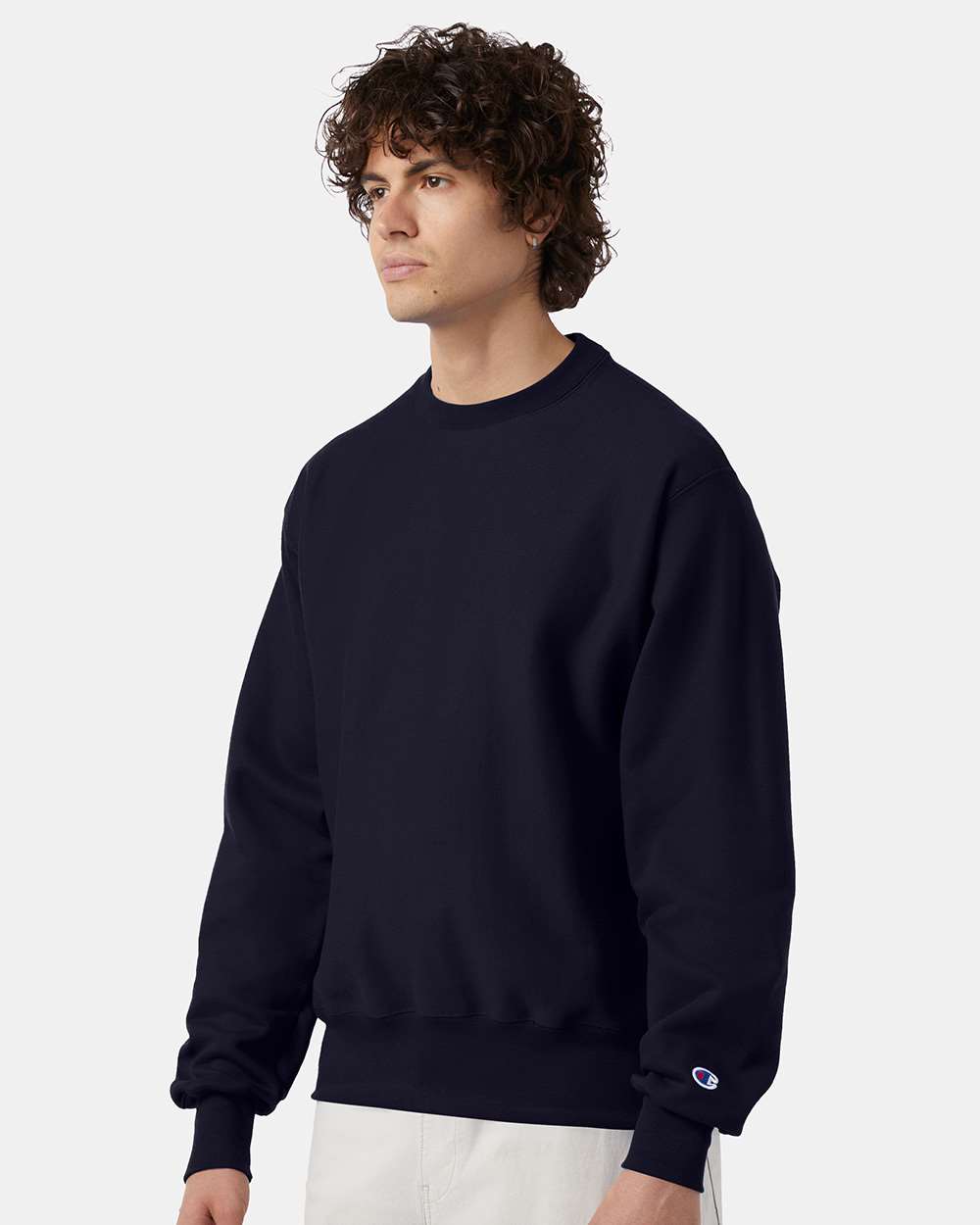 Champion S149, Unisex Reverse Weave Crewneck Sweatshirt, Navy