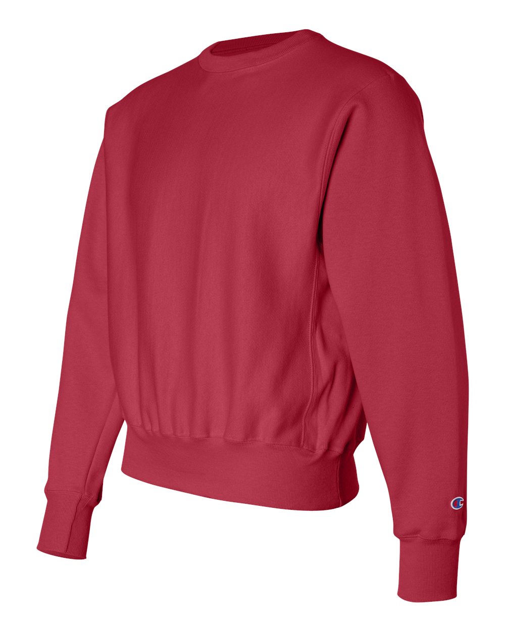 Champion S149, Unisex Reverse Weave Crewneck Sweatshirt, Scarlet