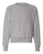 Champion S149, Unisex Reverse Weave Crewneck Sweatshirt, Oxford Grey