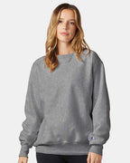Champion S149, Unisex Reverse Weave Crewneck Sweatshirt, Oxford Grey