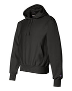 Champion S101, Unisex Reverse Weave Hooded Sweatshirt, Black