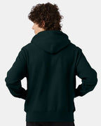 Champion S101, Unisex Reverse Weave Hooded Sweatshirt, Dark Green
