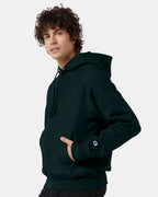 Champion S101, Unisex Reverse Weave Hooded Sweatshirt, Dark Green