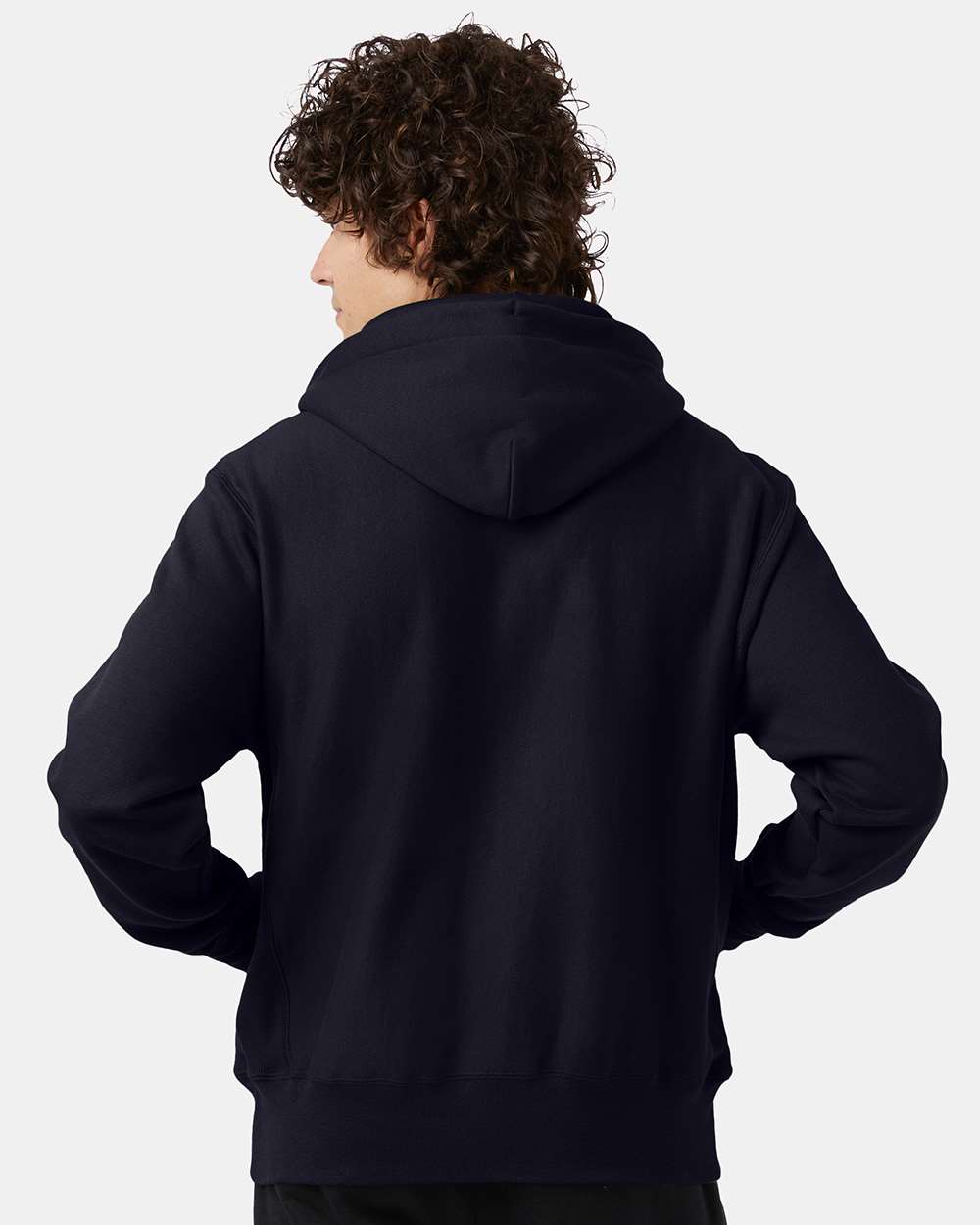 Champion S101, Unisex Reverse Weave Hooded Sweatshirt, Navy