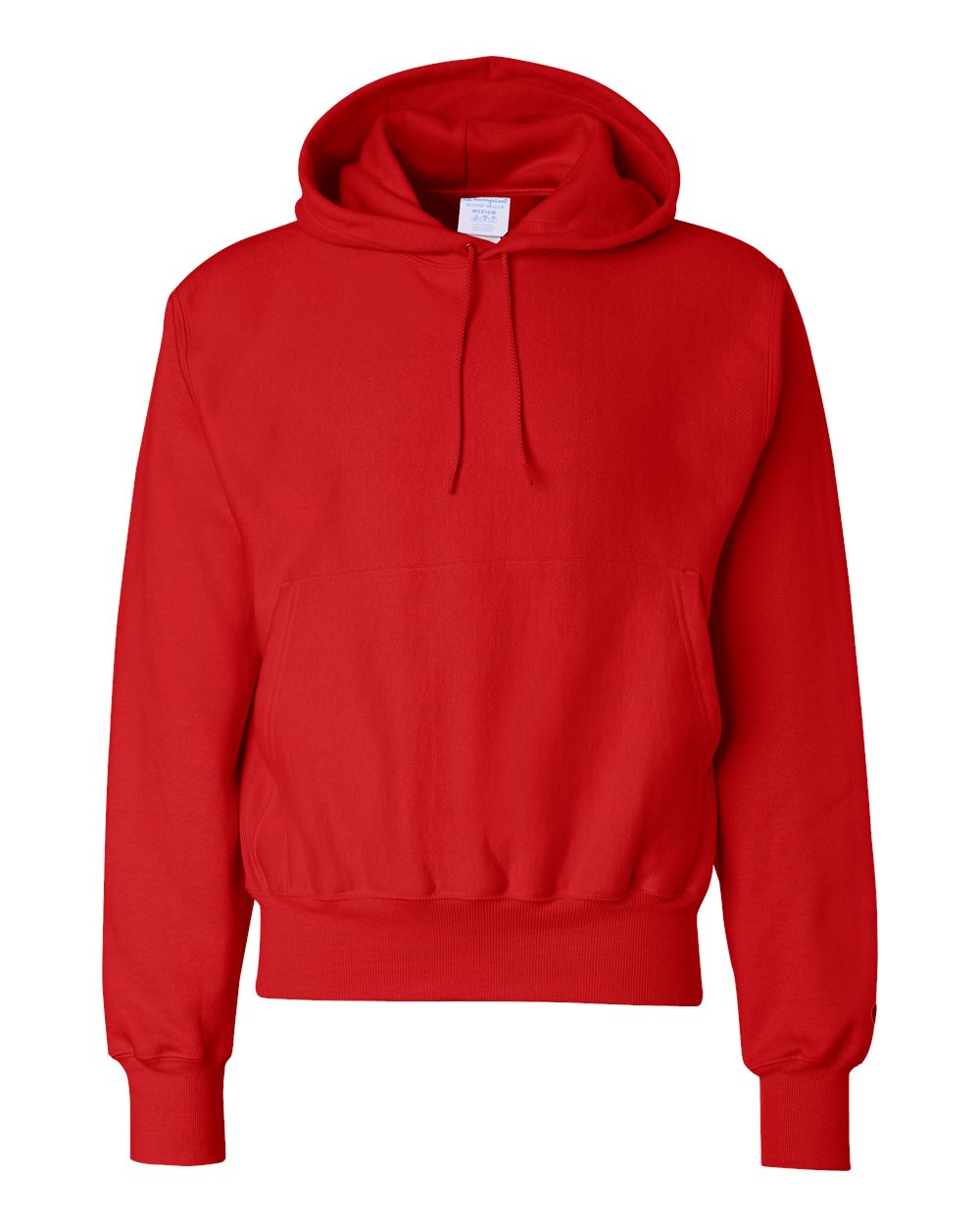 Champion S101, Unisex Reverse Weave Hooded Sweatshirt, Scarlet
