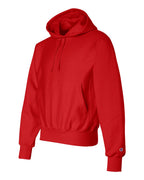 Champion S101, Unisex Reverse Weave Hooded Sweatshirt, Scarlet