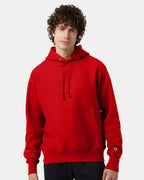 Champion S101, Unisex Reverse Weave Hooded Sweatshirt, Scarlet