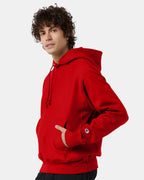 Champion S101, Unisex Reverse Weave Hooded Sweatshirt, Scarlet