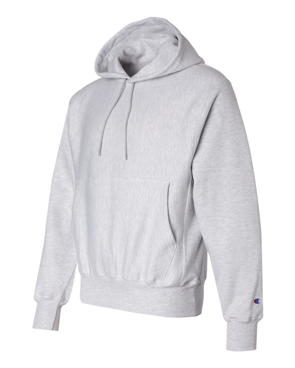 Champion S101, Unisex Reverse Weave Hooded Sweatshirt, Silver Grey