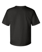 Champion T105, Unisex Heritage Jersey T-shirt, Black