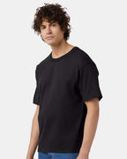 Champion T105, Unisex Heritage Jersey T-shirt, Black