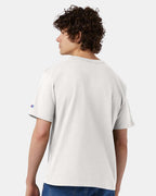 Champion T105, Unisex Heritage Jersey T-shirt, White