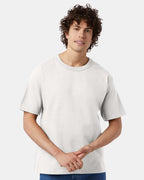 Champion T105, Unisex Heritage Jersey T-shirt, White