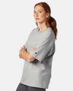 Champion T105, Unisex Heritage Jersey T-shirt, Oxford Grey