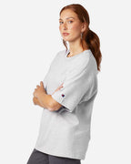 Champion T105, Unisex Heritage Jersey T-shirt, Silver Grey