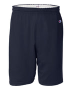 Champion 8187, Unisex Cotton Gym Shorts, Navy