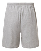 Champion 8187, Unisex Cotton Gym Shorts, Oxford Grey Heather
