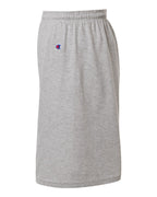 Champion 8187, Unisex Cotton Gym Shorts, Oxford Grey Heather